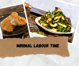 Beer Battered Snapper Fillets w/ a Spicy Malaysian Salad