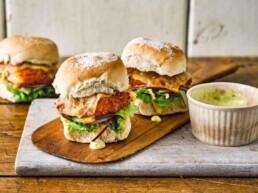 Amazing Southern Style Fish Sandwich with Spicy Tartare