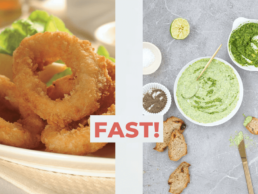 Panko Squid Rings w/ Coriander Mayonnaise