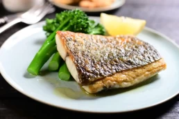 Pacific West Barramundi Fillets Portions Seered