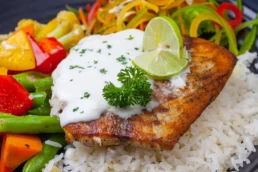 Pacific West Barramundi Fillets Portions White Sauce