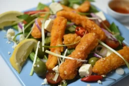 Pacific West Chilli Squid Tenders Salad
