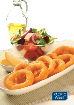 Pacific West Crumbed Squid Rings Natural Formed