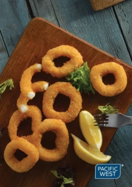 Pacific West Crumbed Squid Rings New