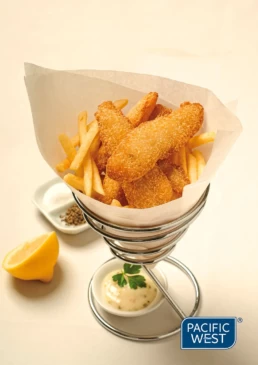 Pacific West Crumbed Whiting Fillets Chips