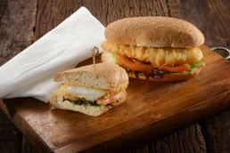 Pacific West Lightly Battered Cod Burger