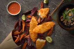 Pacific West Lightly Battered Cod Snacks