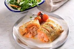 Pacific West Mediterranean Salmon En Croute Half