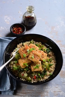 Pacific West Salt Pepper Tofu Rice