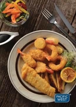 Pacific West Seafood Baskets Classic Meal