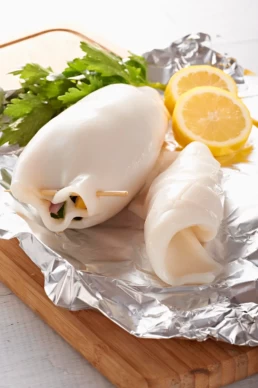 Pacific West Super Tender Squid Tubes Natural Raw