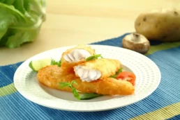 Pacific West Tempura Fish Fillets Plated