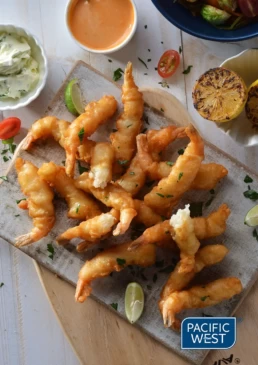 Pacific West Tempura Prawns Platter