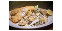 beer battered barramundi